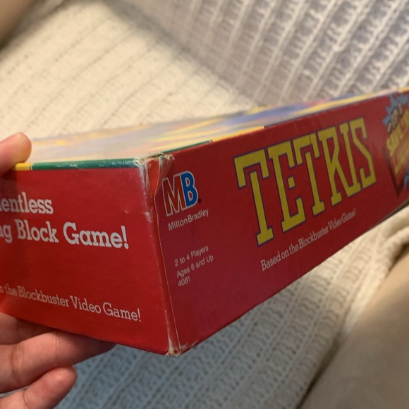 SOLD Vintage 90s Nintendo Tetris Board Game - Picture 8 of 13
